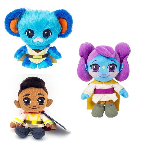 (Mis 1) STAR WARS Jedi Peluche 16cm 3ass…x6